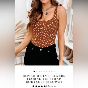 Nana Macs Floral Bodysuit